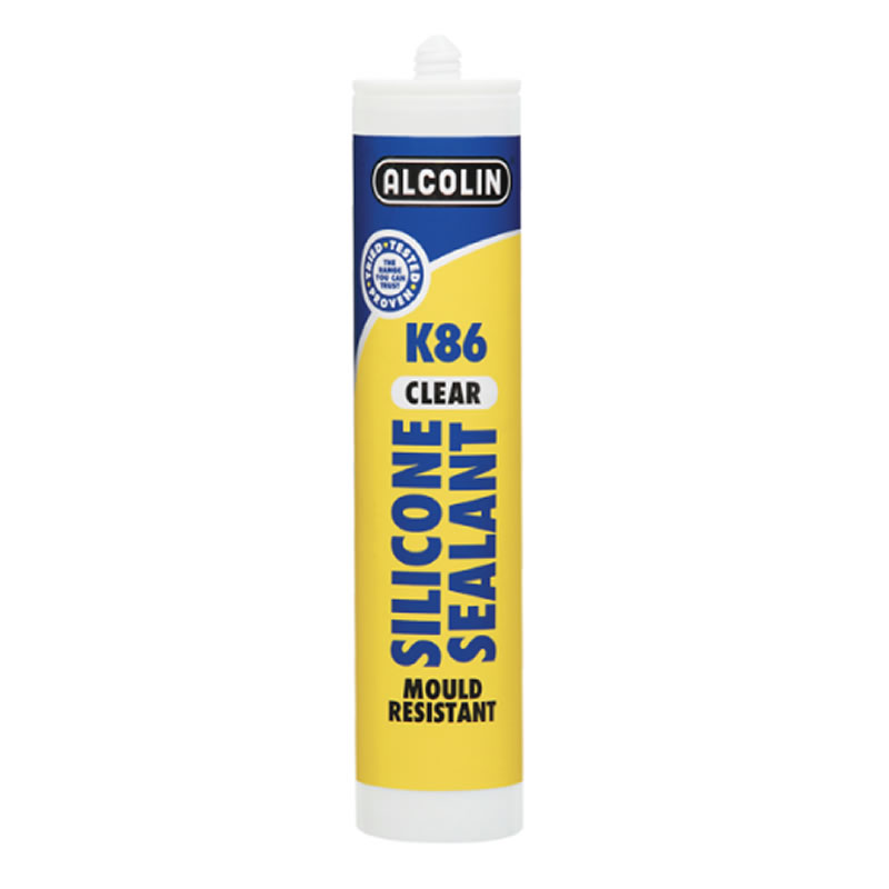 SEALANT - ALCOLIN K86 SILICONE CLEAR 280ML